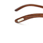 Vintage Cartier Palisander Rosewood Breteuil Platinum Sunglasses RSTKD Vintage