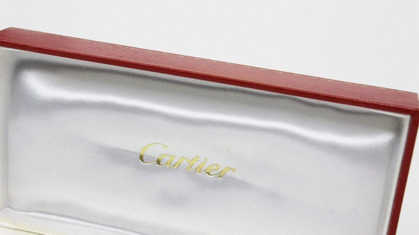 Vintage Cartier Palisander Rosewood Breteuil Platinum Sunglasses RSTKD Vintage