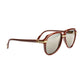 Vintage Cartier Vitesse Brown/ Gold Sunglasses RSTKD Vintage