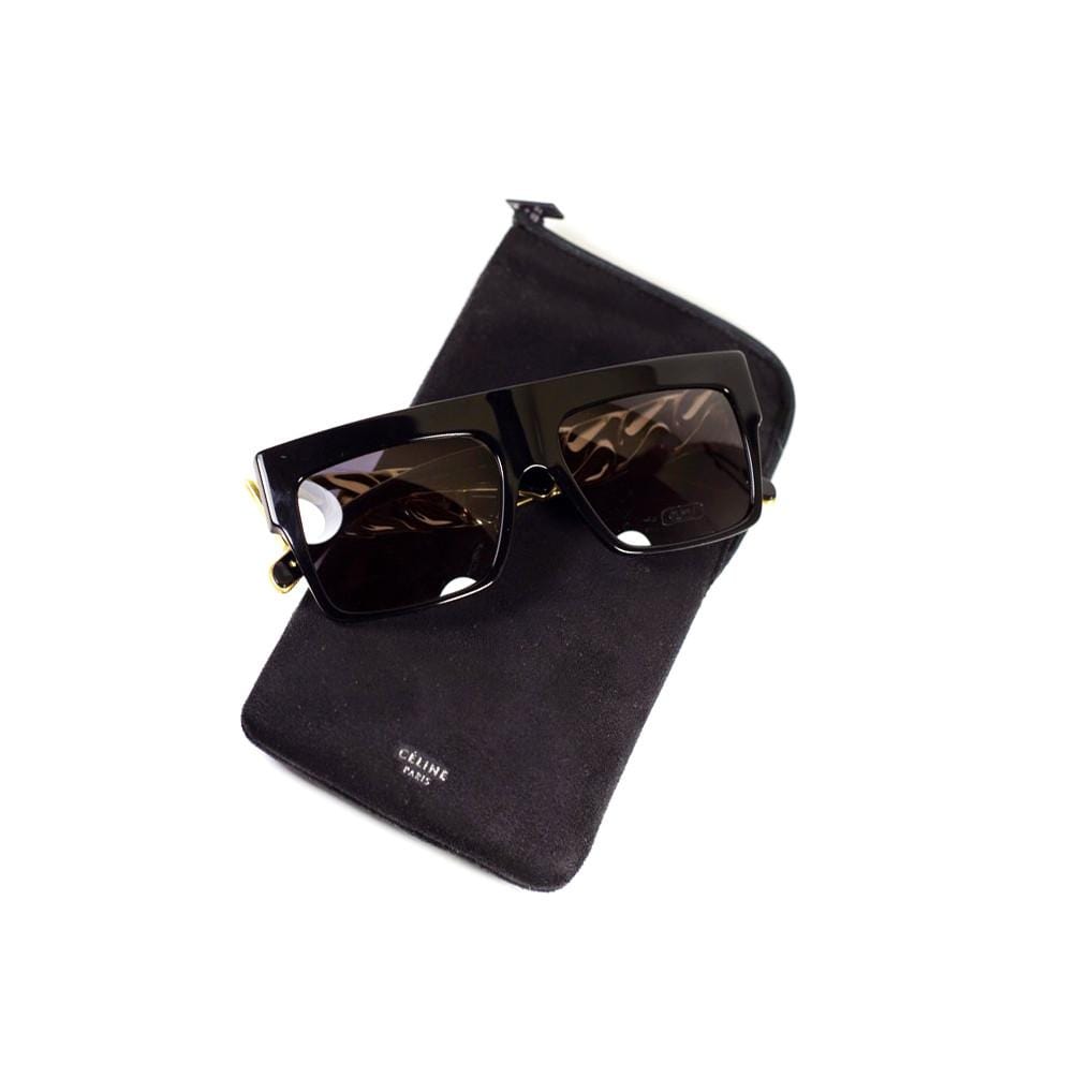 Vintage Celine Gold Chain Sunglasses RSTKD Vintage