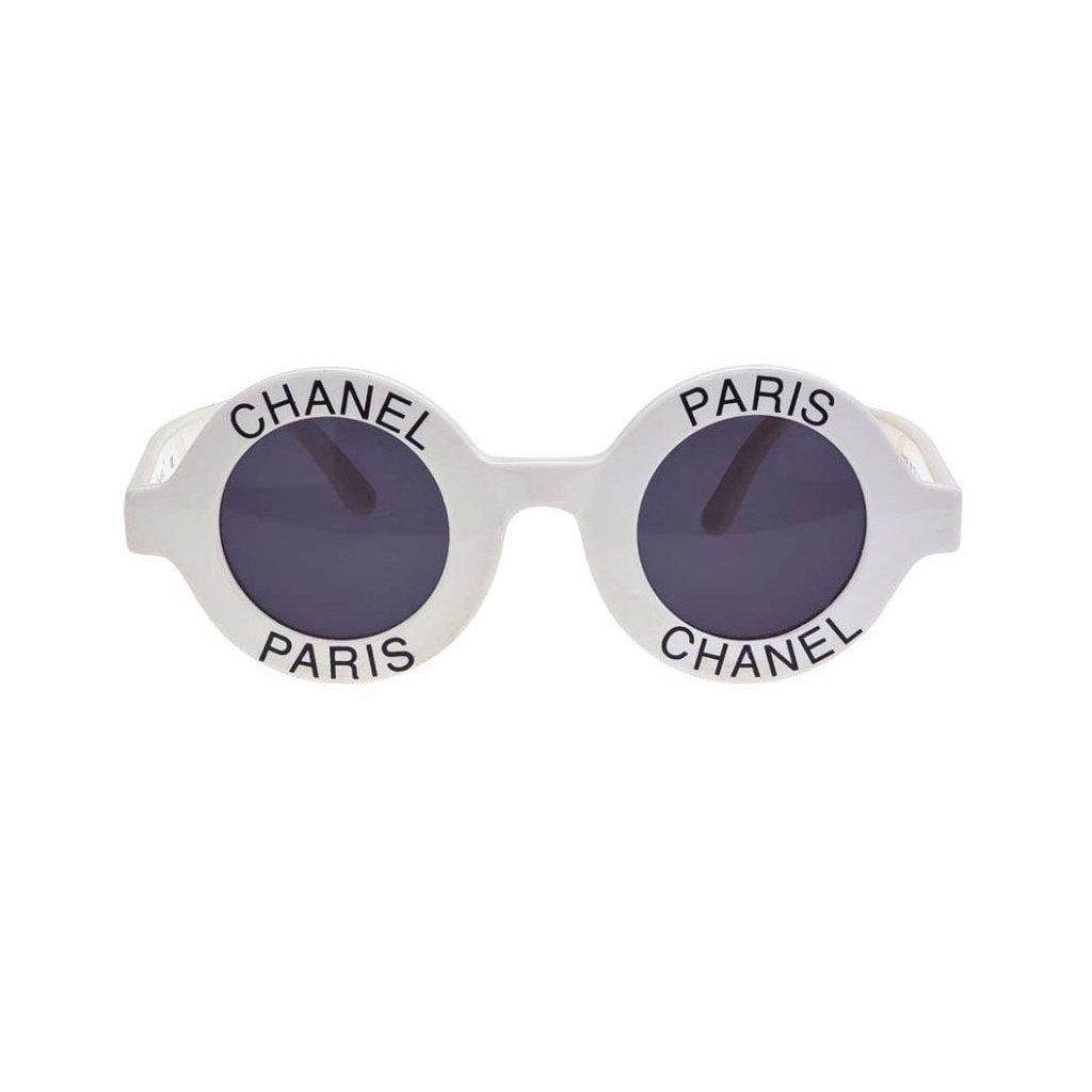 chanel glasses round vintage