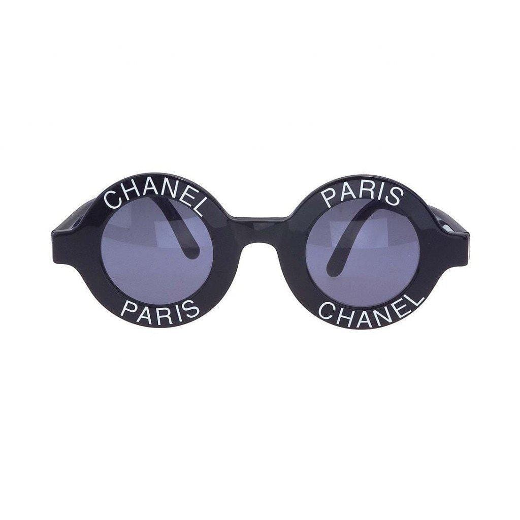 Chanel Vintage 1993 Iconic Chanel Paris White Sunglasses at 1stDibs  chanel  white sunglasses, white chanel glasses, vintage white chanel sunglasses