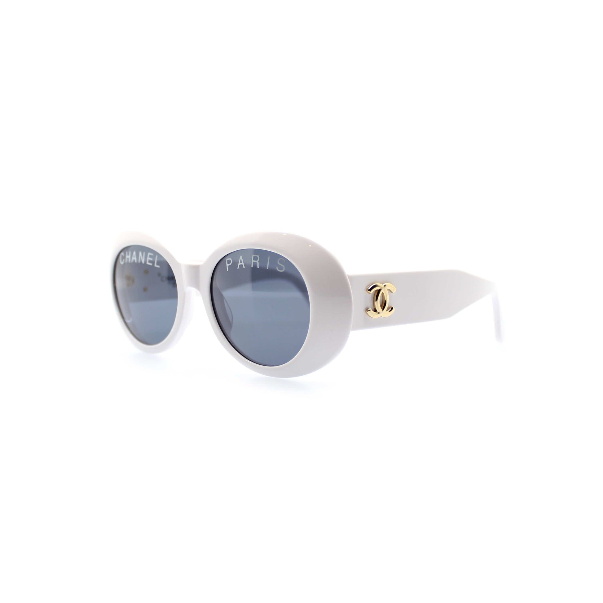 Chanel Vintage 1990's Logo Sunglasses – Camille Design SF