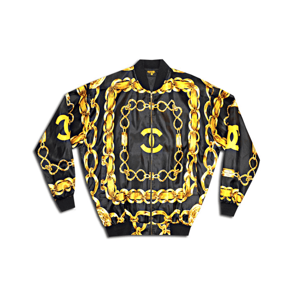 Vintage chanel top bomber jacket