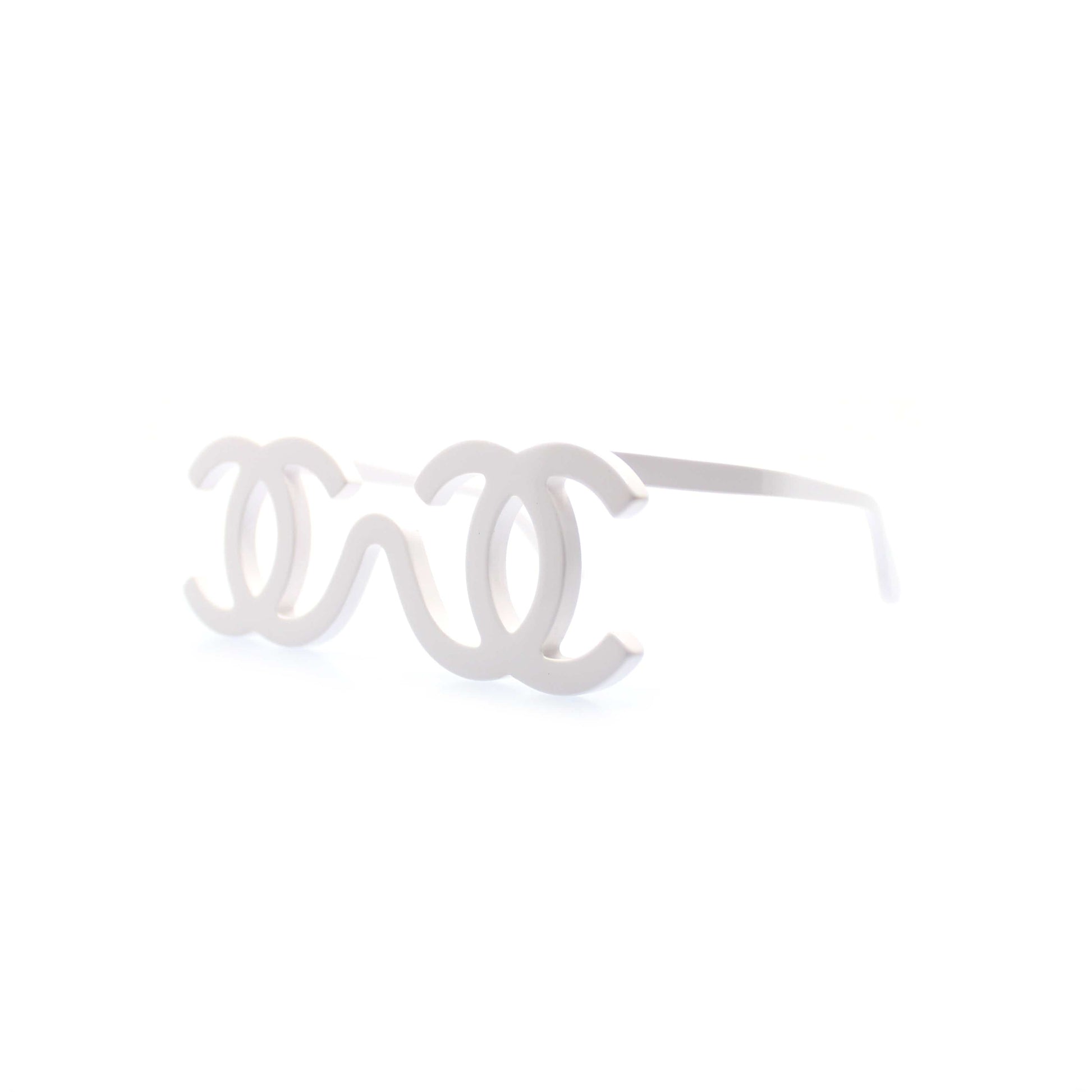 Vintage Chanel Monogrammed Runway Sample Sunglasses RSTKD Vintage