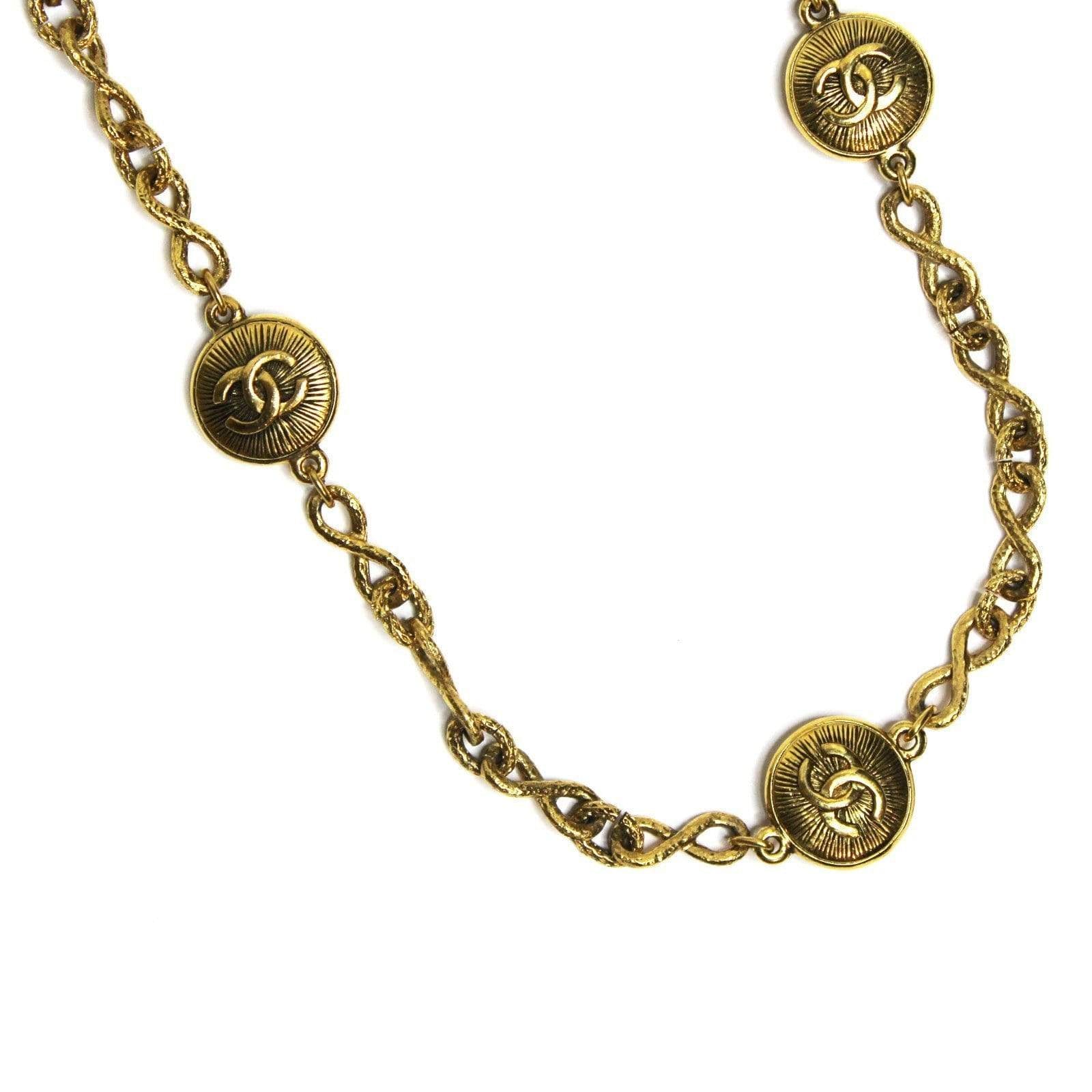 Vintage Chanel Multi Coin Rue Cambon Hang Tag Chain