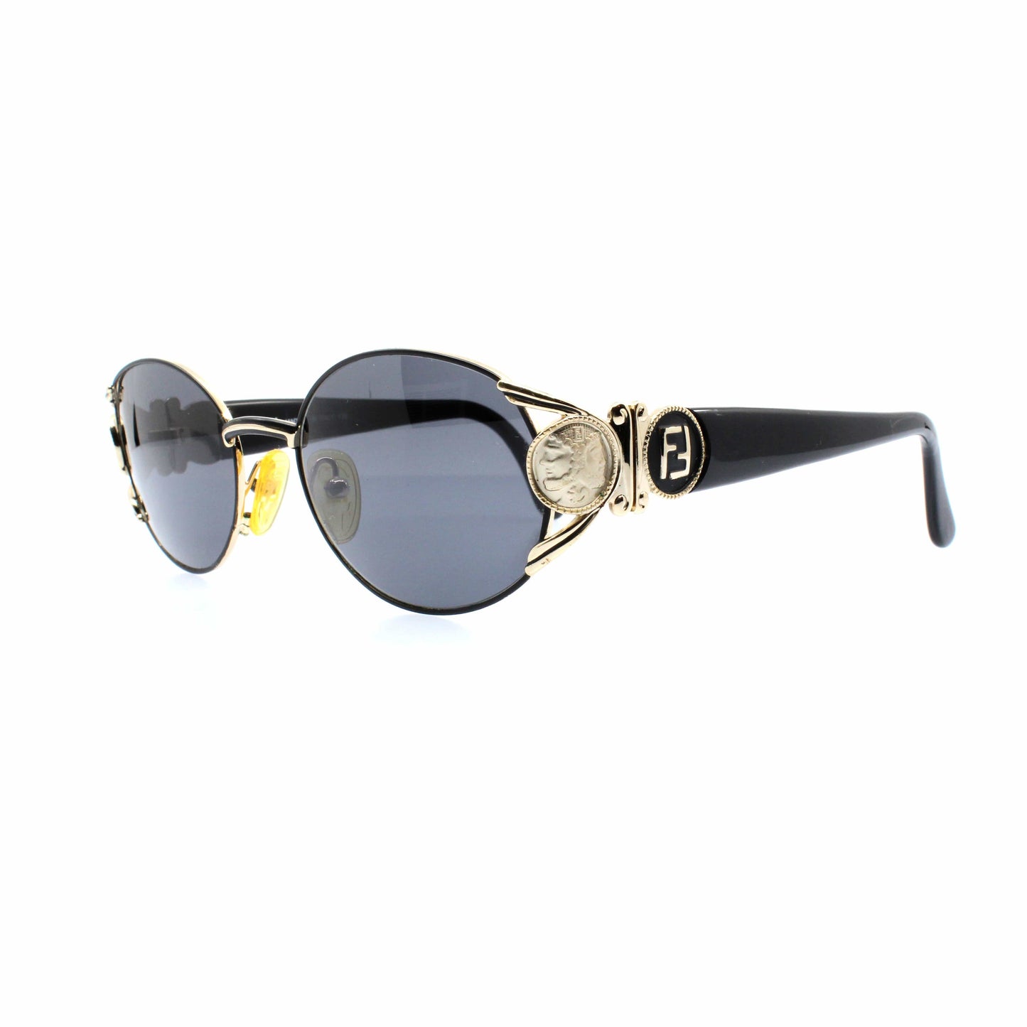 Vintage Fendi FS 140 EBONY Sunglasses RSTKD Vintage