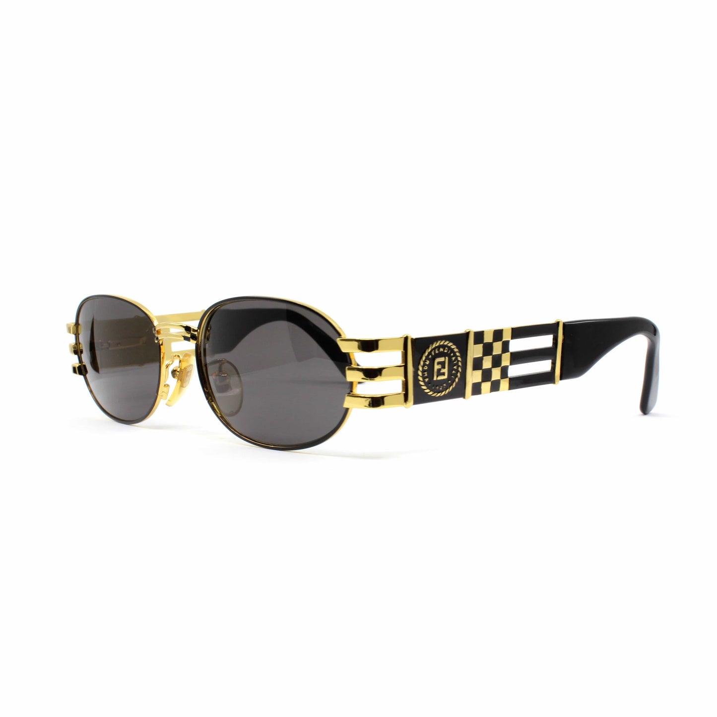Vintage Fendi SL 7028 101 Sunglasses RSTKD Vintage