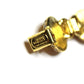Vintage Gold Gianni Versace Medusa Head Coin Bracelet with Crystal Accents RSTKD Vintage