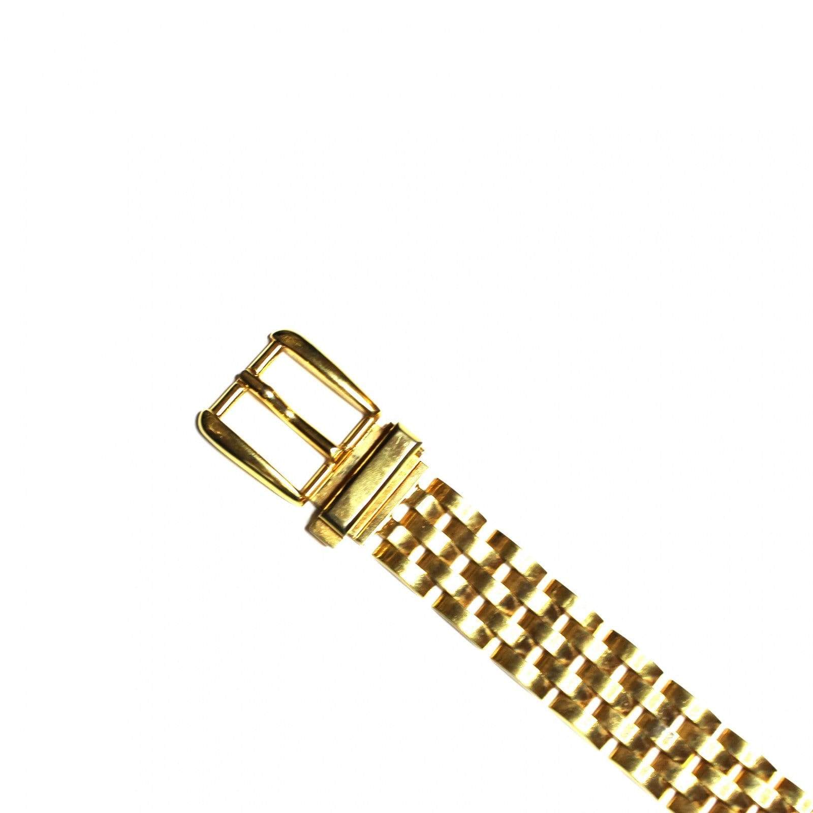 Vintage Gold Metal Gucci Belt RSTKD Vintage