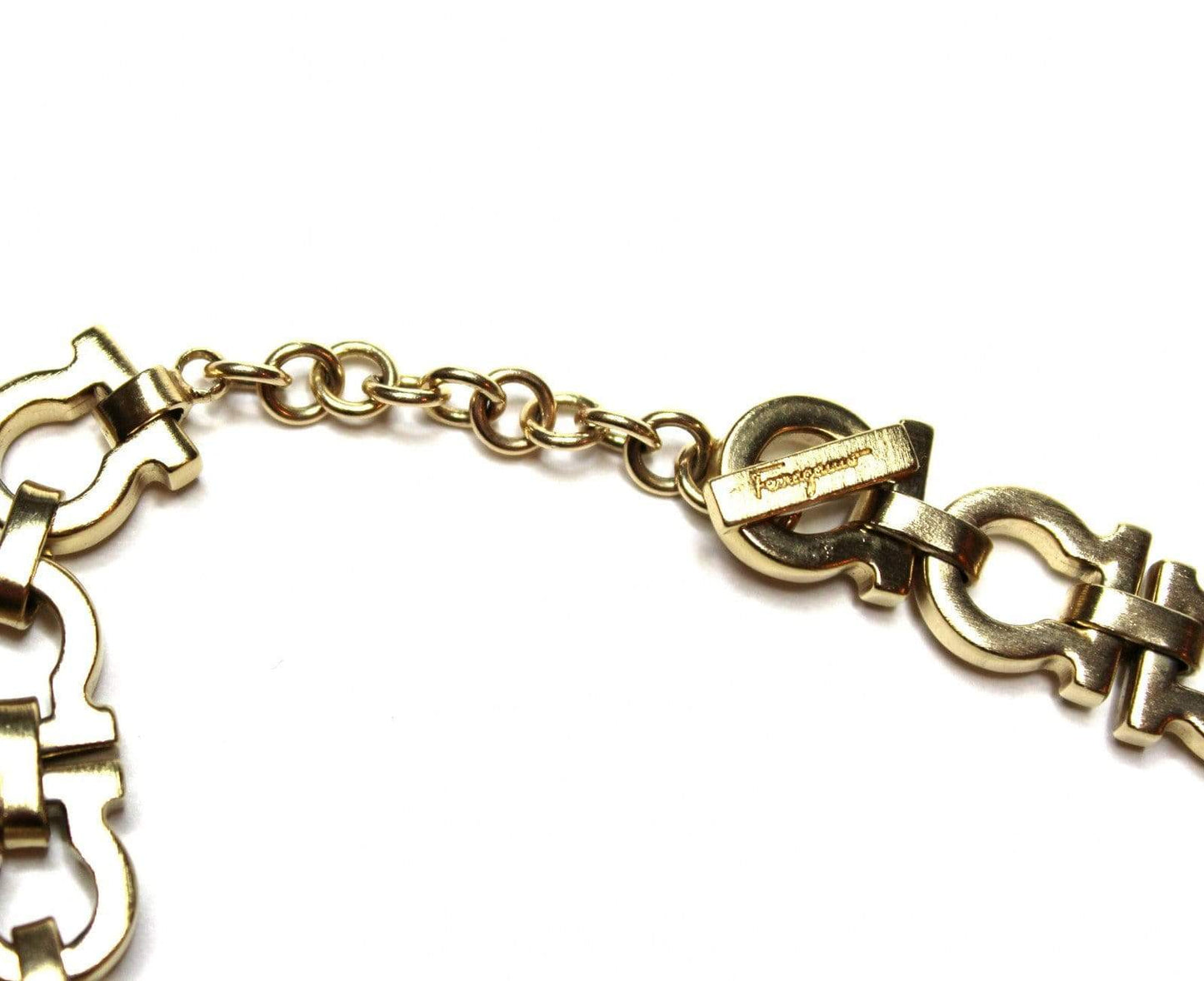 Vintage Gold Salvatore Ferragamo Bracelet RSTKD Vintage