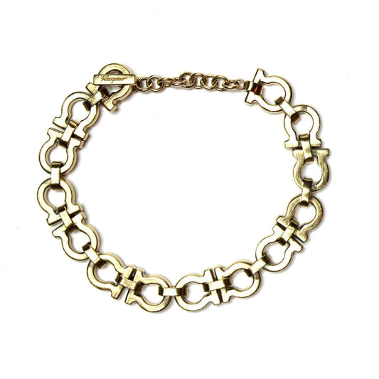 Vintage Gold Salvatore Ferragamo Bracelet RSTKD Vintage