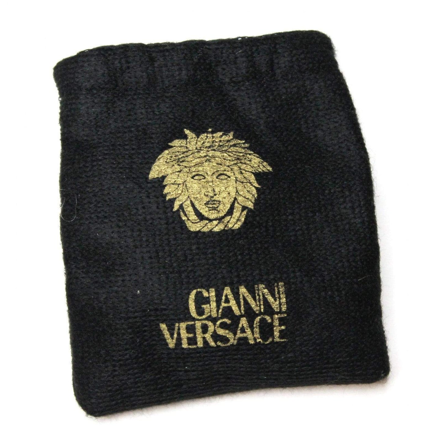 Vintage Silver/ Gold Quilted Gianni Versace Medusa Head Pinky Ring RSTKD Vintage