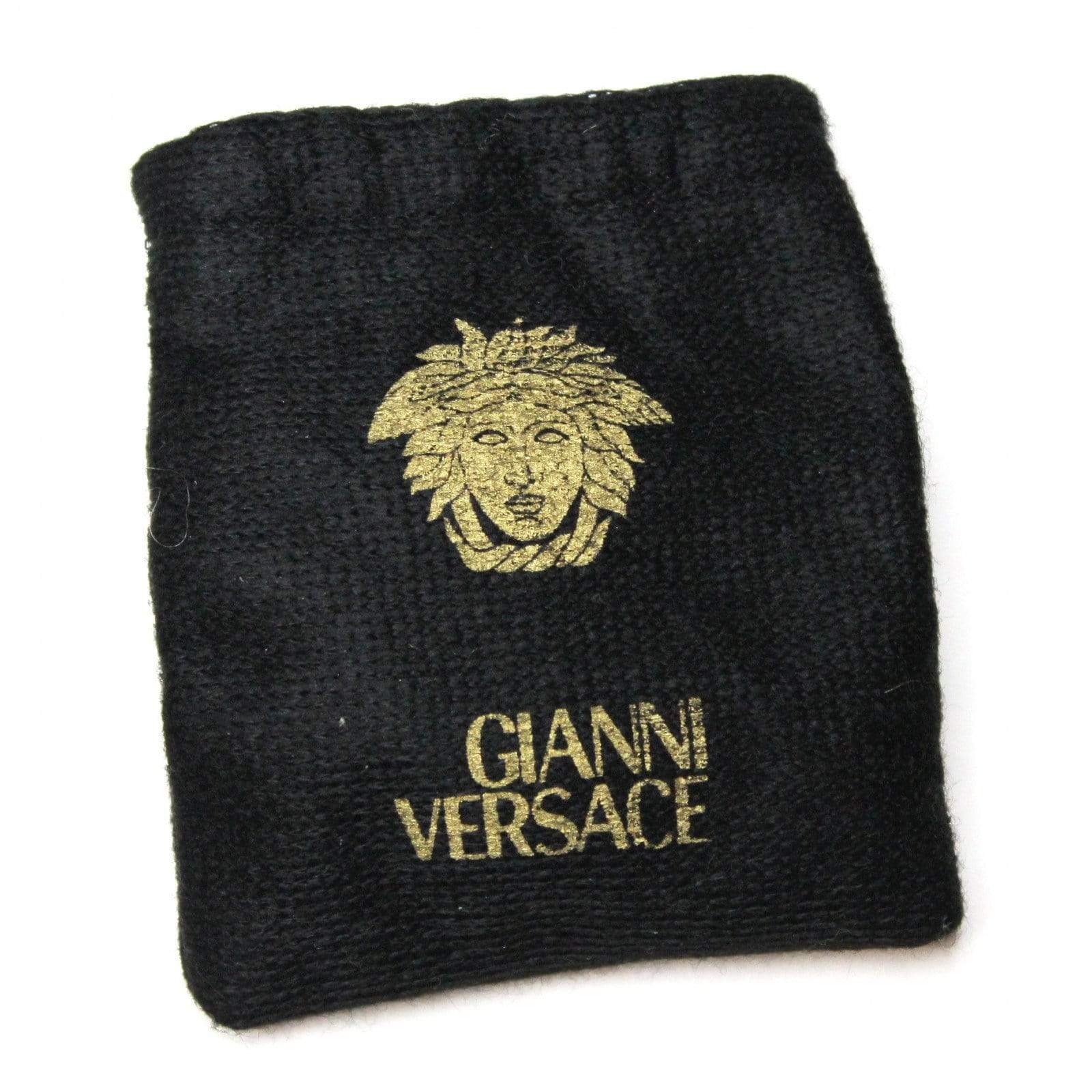 Vintage Silver/ Gold Quilted Gianni Versace Medusa Head Pinky Ring RSTKD Vintage