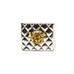 Vintage Silver/ Gold Quilted Gianni Versace Medusa Head Pinky Ring RSTKD Vintage