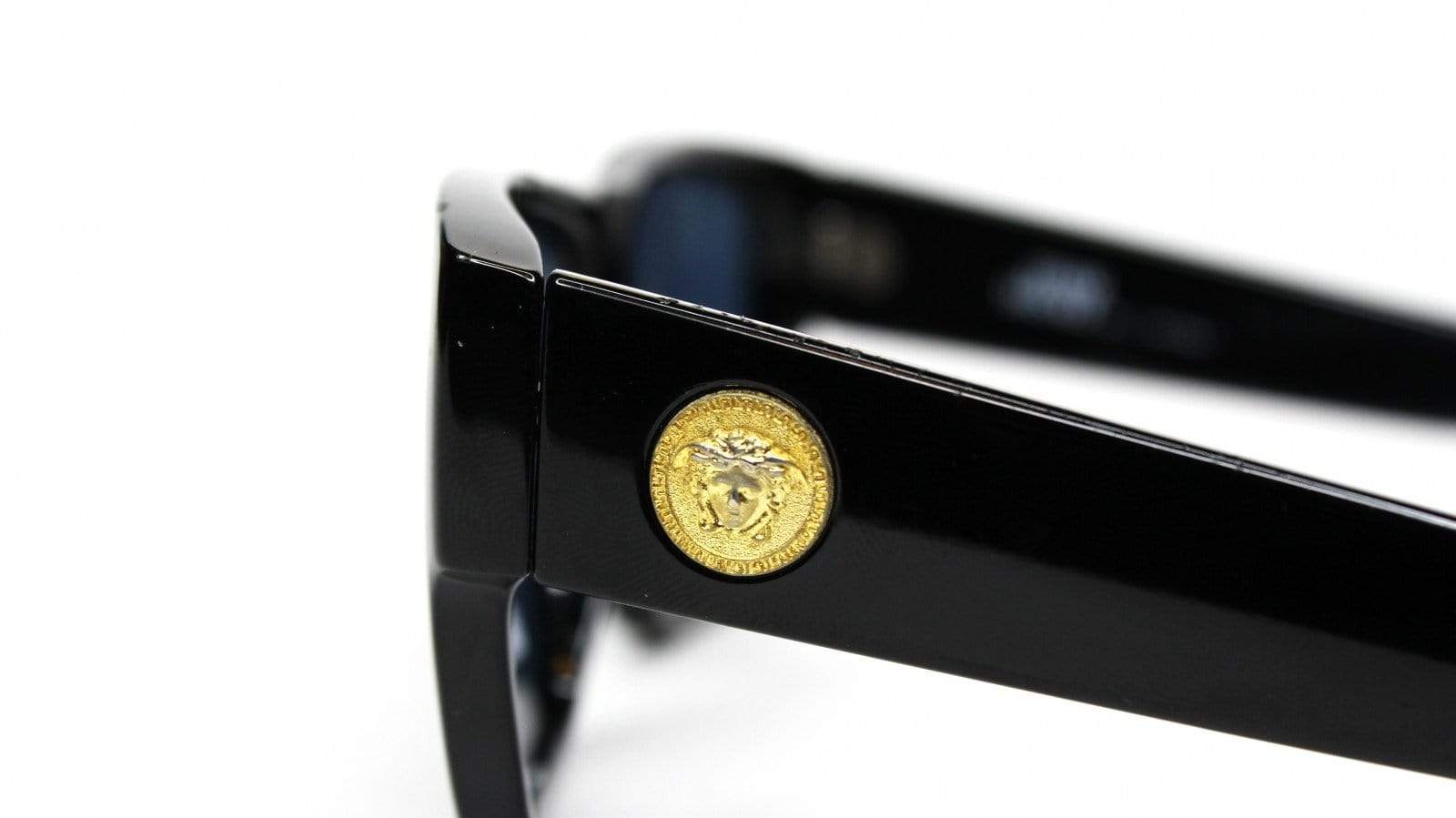 Vintage Versace 372 852 BK Sunglasses RSTKD Vintage