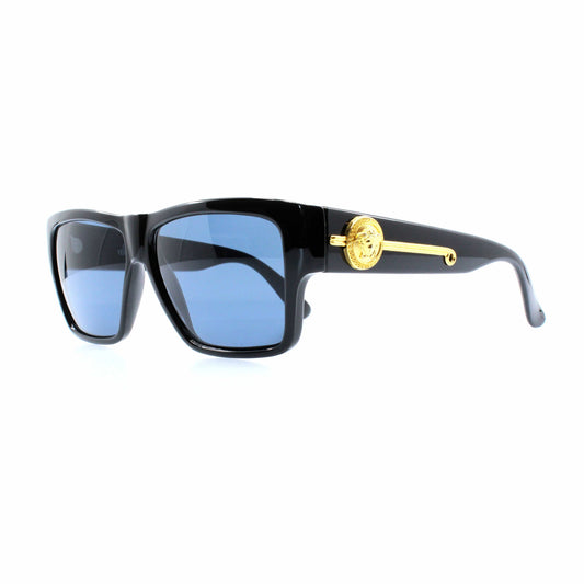 Vintage Versace 372/DM 852 BK Sunglasses RSTKD Vintage