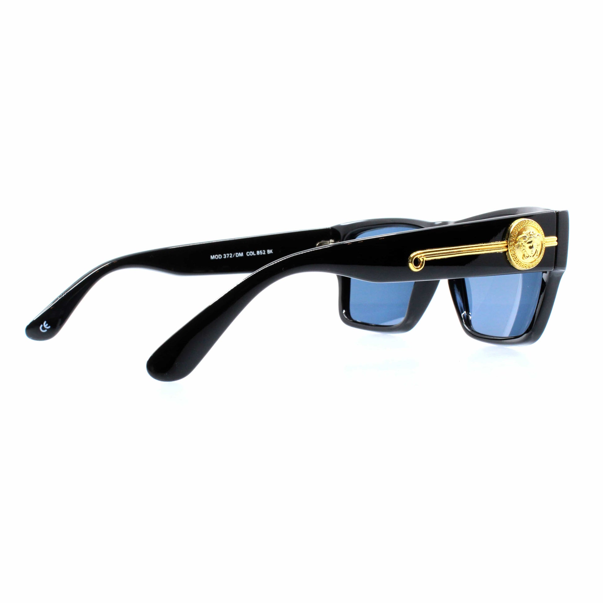 Vintage Versace 372/DM 852 BK Sunglasses RSTKD Vintage