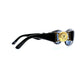 Vintage Versace 424 852 BK Sunglasses RSTKD Vintage
