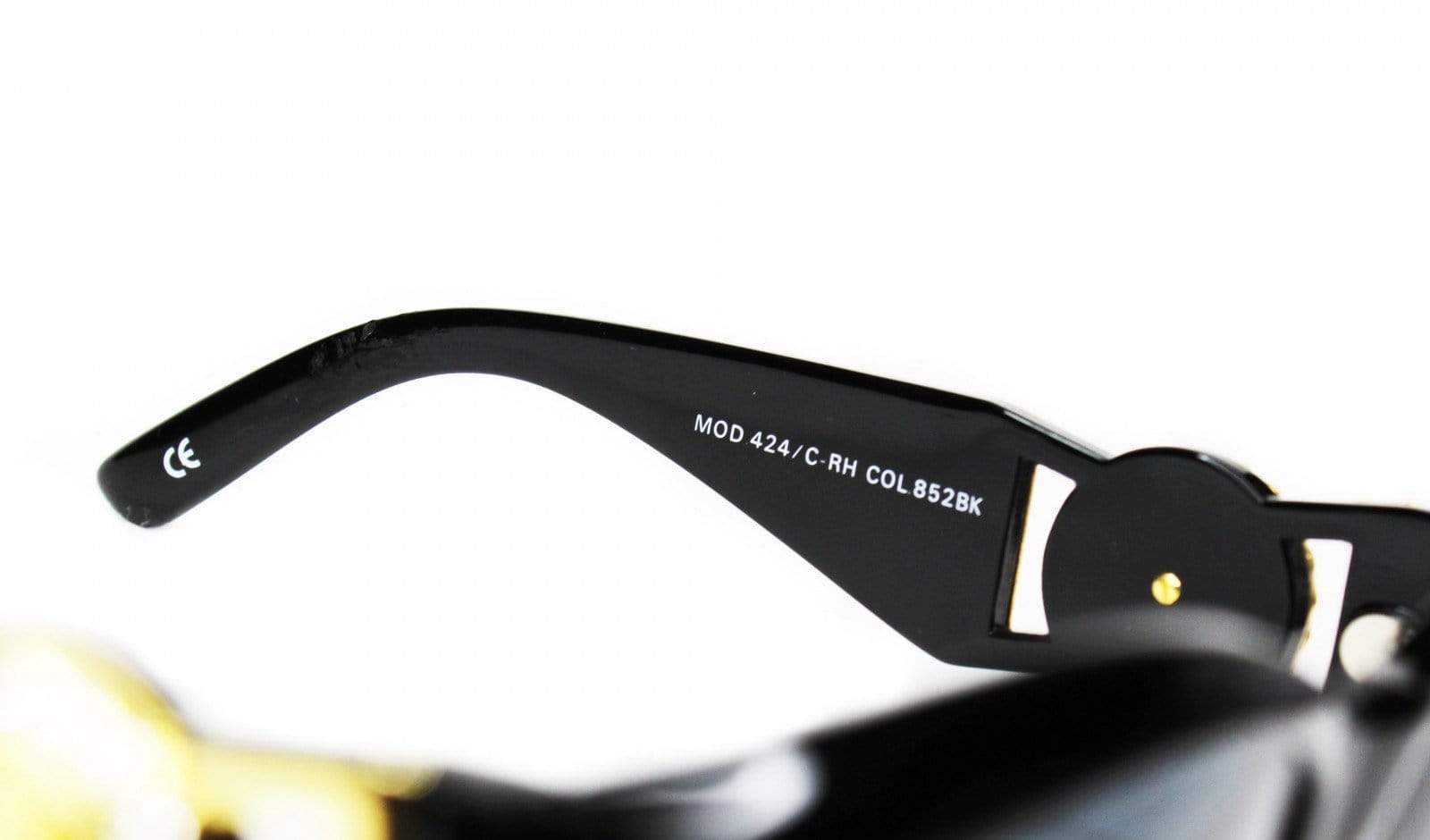 Vintage Versace 424/C RH 852BK Sunglasses RSTKD Vintage
