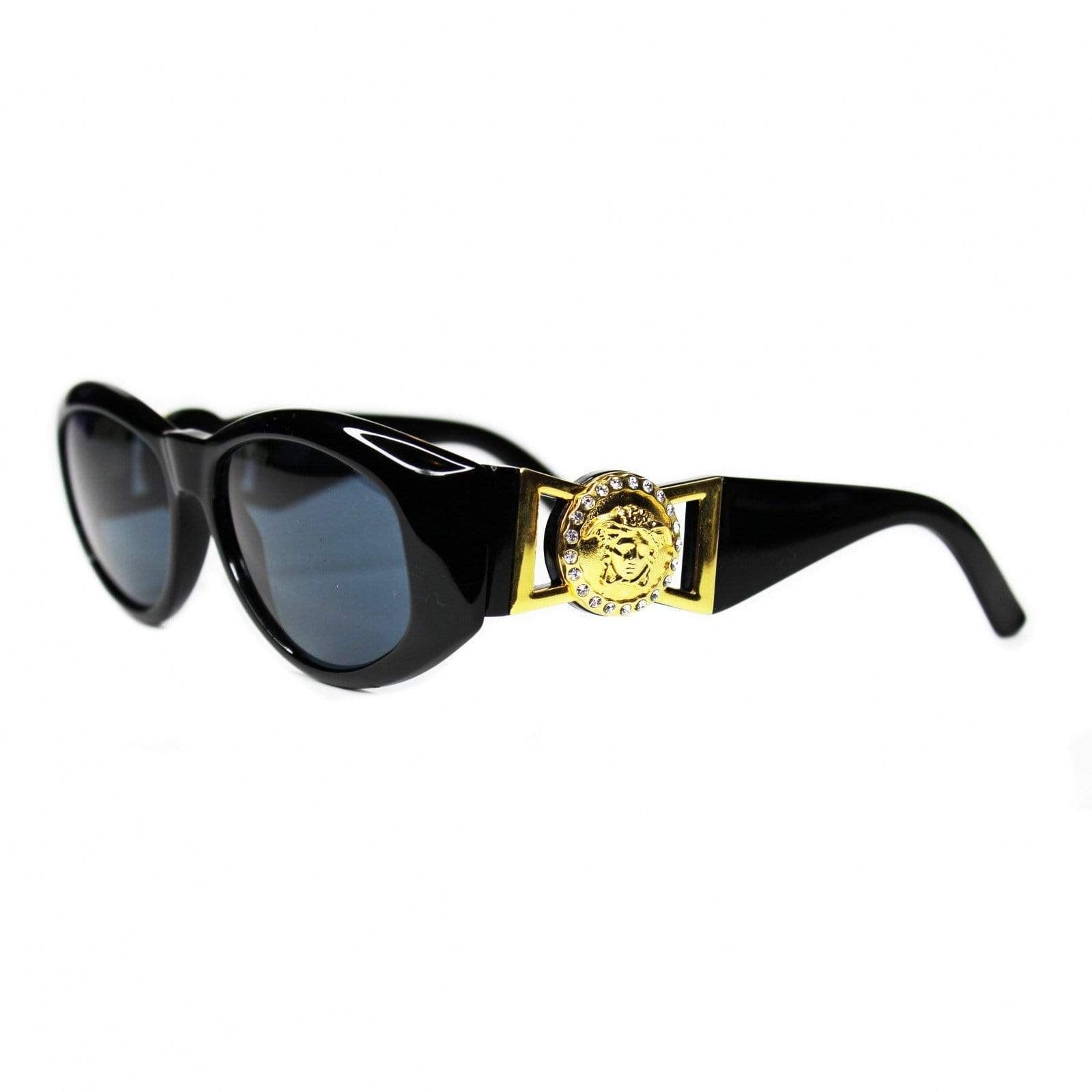 Vintage Versace 424/C RH 852BK Sunglasses RSTKD Vintage