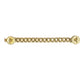 Vintage Versace Cuban Link Medusa Head Coin Bracelet RSTKD Vintage