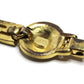 Vintage Versace Greek Key &amp; Medusa Head Bracelet with Crystal Accents RSTKD Vintage